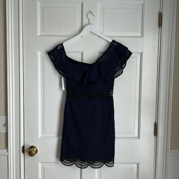 NWT Saylor Luca One Shoulder Mini Dress Size XS - Picture 10 of 12